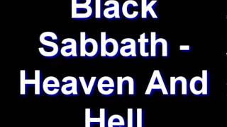 Black Sabbath - Heaven And Hell