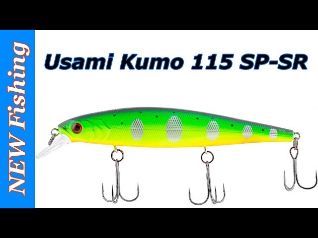 Обзор воблера Usami Kumo 115 SP-SR, копии на Jackall Mag Squad 115-SP.