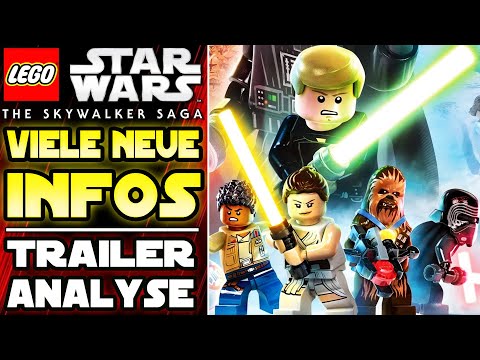 NEUE INFOS + Trailer Analyse - Lego Star Wars die Skywalker Saga! - gamescom trailer