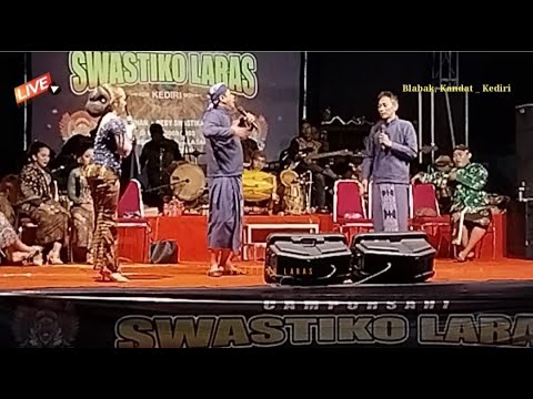 Jo Klutuk & Jo Klitik, Campursari " SWASTIKO LARAS " Ds. Blabak, Kandat _ Kediri #gayengaudio