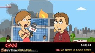 Learn English Vocabulary On Goanimate Caillou Destroyed The Goanimate Hq & Gets 3Rd Punishment Day