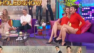 Marie And Luciana - Hot Legs In Red Dresses