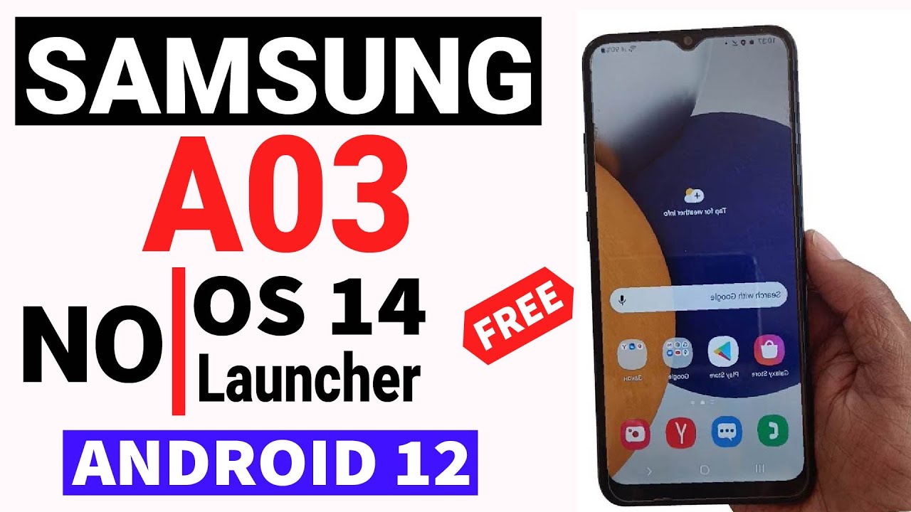 Samsung A03 Frp Bypass Android 12 | No Install OS14 Samsung A03 Frp Bypass Android 12 | No Install OS14