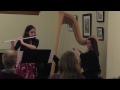 Annelise and Lisa perform a little Bach