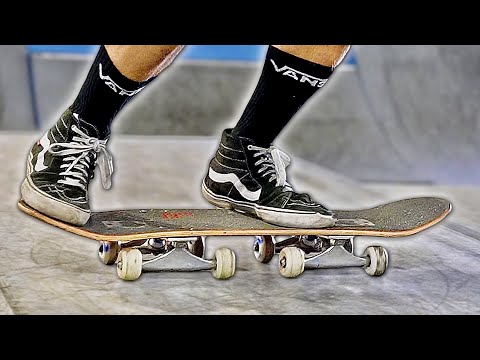 THE SIDEWAYS SKATEBOARD EXPERIMENT!
