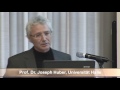 Vollgeldreform und Monetative. Vortrag Prof. Dr. Joseph Huber in Berlin, Abgeordnetenhaus