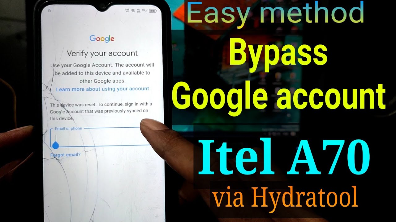 FRP Bypass Itel A70 (A665L) Via Hydratool FRP Bypass Itel A70 (A665L) Via Hydratool
