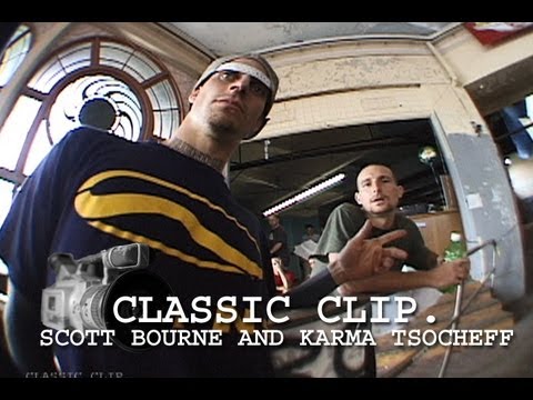 Scott Bourne and Karma Tsocheff Your're Watching 411 Skateboard Station ID