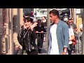 Brunette Shailene Woodley Brings Her HOT Boyfriend Ben Volavola To Jimmy Kimmel Appearance