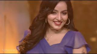 Malavika Menon Dance Performance In Y Blue Saree