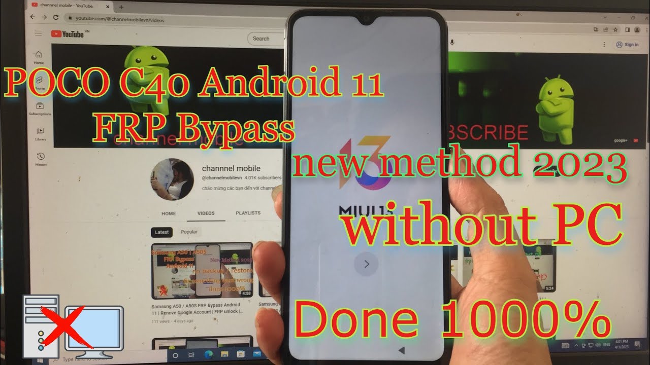 POCO C40 Android 11 FRP Bypass MIUI 13 | Remove Google POCO C40 Android 11 FRP Bypass MIUI 13 | Remove Google