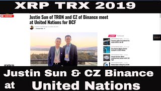 Tron Ceo And Former Ripplelabs Chief .. Trx Xrp Cz Base Pair . United Nations