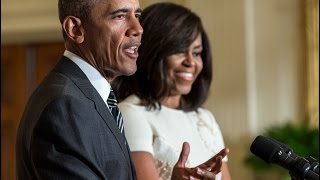 President Obama and First Lady Michelle Obama Host Black History Month Reception