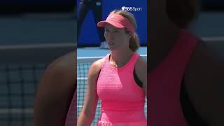 Danielle Collins Stops The Play Cause She Has Something To Say To Mirra Andreeva