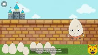 Humty Dumpty Nursery Rhyme For Kids // Kids Video - ABC Kids - Baby Song //