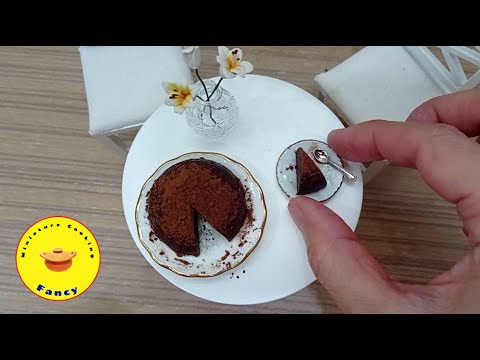 Chocolate Mousse Recipe | Tiny Food by Fancy Miniature Cooking