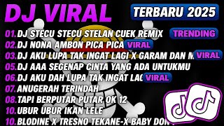 Dj Tiktok Terbaru 2025- Dj Dj Stecu Stecu Stelan Cuek Remix Dj Jalanin Dulu Full Album