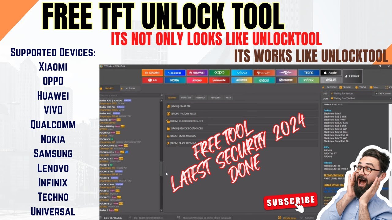 Free TFT Unlock Tool: Unlock Any Android Device Like Free TFT Unlock Tool: Unlock Any Android Device Like