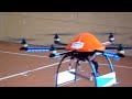 Hexakopter short indoor flight