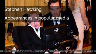 Stephen Hawking | Appearances in popular media