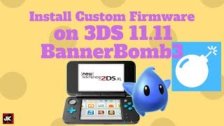 Install Custom Firmware On 3Ds 11.11 - Bannerbomb3
