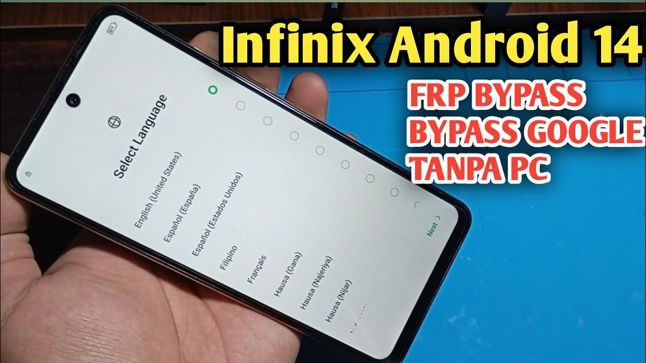 Infinix Android 14 Frp Bypass Infinix Android 14 Frp Bypass