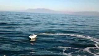 homemade rc speedboat 1m brushless 1900kv