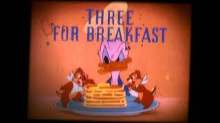 Donald Duck - Three For Breakfast 1948 - Original Opening And Closing Le Reconstructions