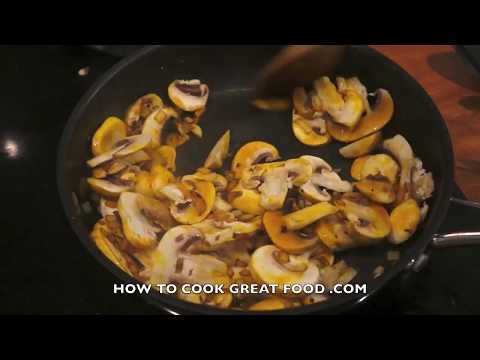 VIDEO : chicken & mushroom cream pasta recipe - smoked paprika - as part of the how to cook great network - http://www.howtocoogreatfood.com also take a look at our channel for other ...