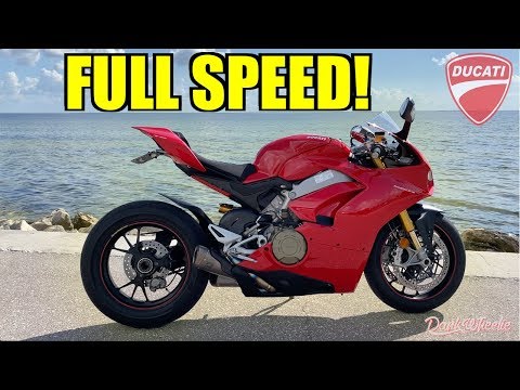 Ducati Panigale V4S Test Ride - CRAZY POWER!