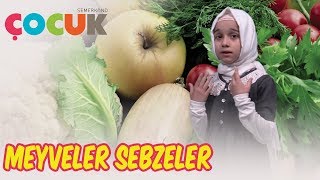 Meyveler Sebzeler Klibi | Eğitici Çocuk Klibi 🥝🍇🍓🍊🥕
