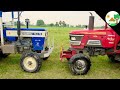 Tractor vs Tractor : Swaraj 744 FE vs Mahindra Arjun 555/ Tractor Tochan & Pulling / Come To Village Tractor vs Tractor : Swaraj 744 FE vs Mahindra Arjun 555/ Tractor Tochan & Pulling / Come To Village