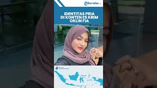 Idenas Pria Pegang Es Krim Yang Dijilat Oklin Fia, Kepolisian Bukan Pacarnya