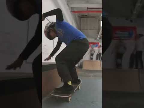 Elijah with a Powerful Boardslide pop to fakie!