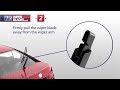 Video: How to Fit Rear Screen Plastic Moulded Wiper Blades