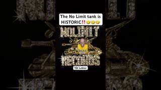 The No Limit Tank Is Historic