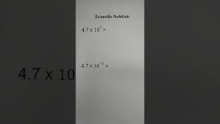 Scientific Notation
