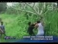 Queman a hombre vivo en Ecuador