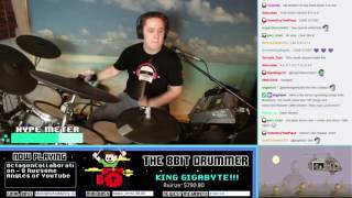 The8Bitdrummer Fan Highlights - 8 Awesome Angles Of Youtube Blind Drum Cover
