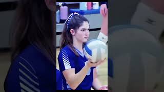 Cute Girl Volleyball Player