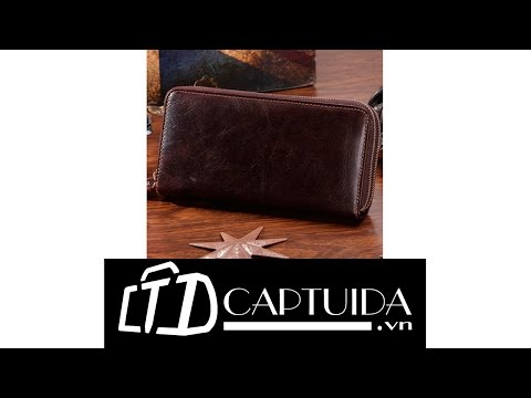 Ví cầm tay nam 2 ngăn khoá VD250 - Captuida.vn