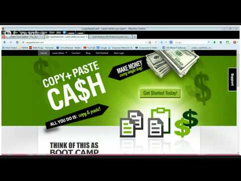 Copy Paste Cash System