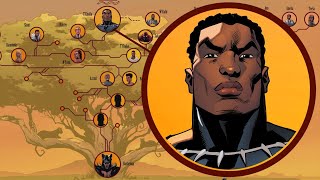 Black Panther's Royal Family Tree Black Panther's Royal Family Tree