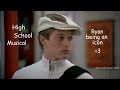 High School Musical but it's just Ryan Evans being an Icon