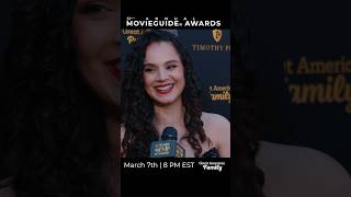 I Have No Words Lara Silva On The Red Carpet Of The 31St Movieguide Awards