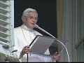 Benedict XVI: Euthanasia not worthy of man