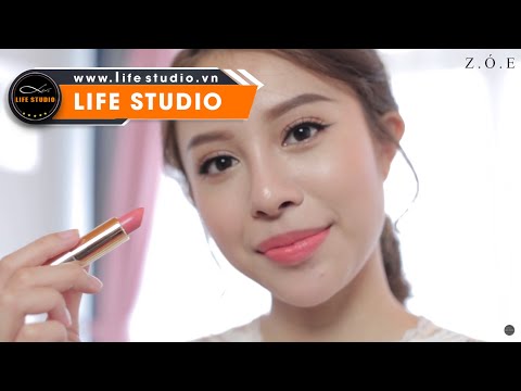 Quay phim quảng cáo sản phẩm son môi Zoe Lipstick đẹp nhất LifeStudio