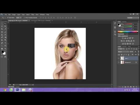 Ghép mặt bằng photoshop
