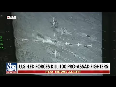 В США показали видео Разгрома российских наемников в Сирии В США показали видео Разгрома российских наемников в Сирии