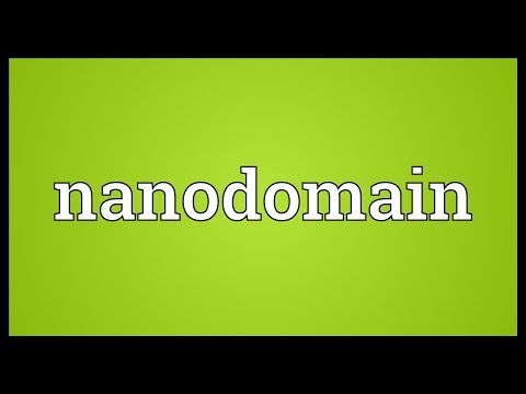 Header of Nanodomain
